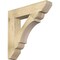 Ekena Millwork Olympic Slat Rough Sawn Bracket, Douglas Fir, 6"W x 32"D x 32"H BKT06X32X32OLY06RDF - alternate 1